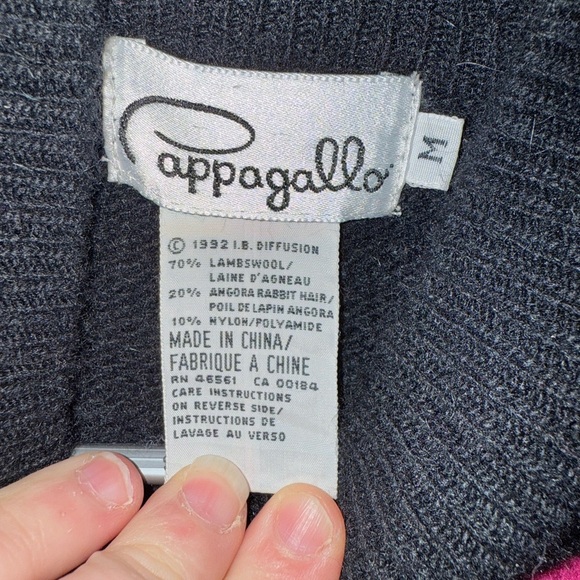 Vintage Pappagallo Multicolor Geometric Sweater - Picture 3 of 4